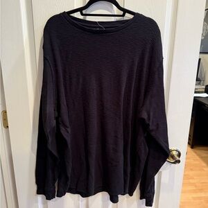 Blue Long Sleeve Sweater